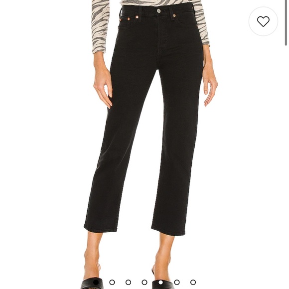 Wedgie Straight Ankle in Black Heart
LEVI'S - Picture 1 of 6